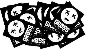 Бесплатные наклейки от grossassn.com