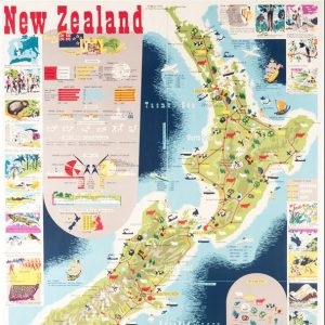 Бесплатная карта Новой Зеландии