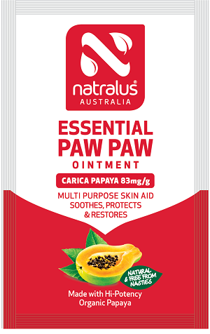 Бесплатный пробник успокаивающего крема Natralus Essential Paw Paw Ointment