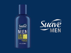 Бесплатный пробник шампуня Suave Men 3-in-1 Citrus Rush