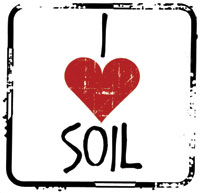 Бесплатная наклейка I love Soil