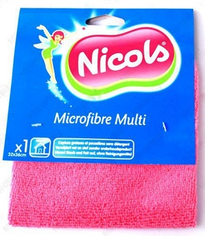 Тестирование салфеток из микрофибры "Nicols"