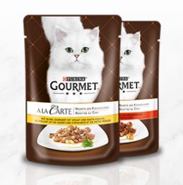 Бесплатный образец корма для кошек GOURMET
