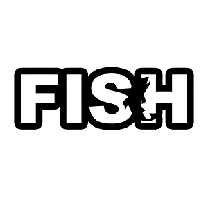 Бесплатная наклейка FISH