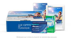 Тестирование контактных линз AIR OPTIX® plus Hydraglyde