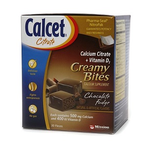 Бесплатный образец конфет с кальцием и витамином D3