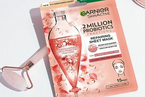 Протестируйте тканевую маску и патчи с пробиотиками от Garnier Skin Naturals