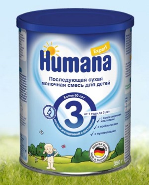 Тест-драйв молочной смеси Humana Expert 3