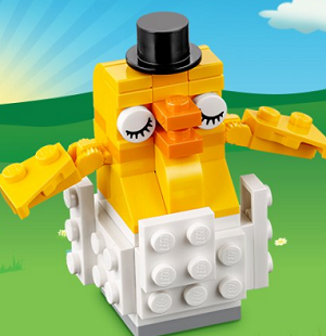 Соберите и заберите симпатягу-птенца в магазине LEGO®