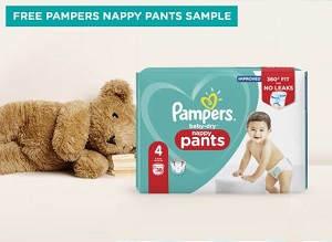 Бесплатные подгузники Pampers Nappy Pants
