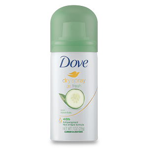 Бесплатный дезодорант Dove