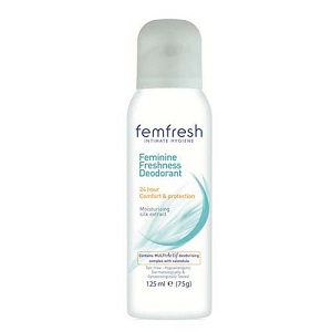 Тестирование дезодоранда-спрея для интимной гигиены Femfresh