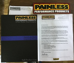 Бесплатный каталог с наклейками от painlessperformance.com