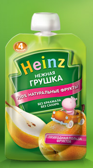 Тест-драйв фруктовых пюре Heinz