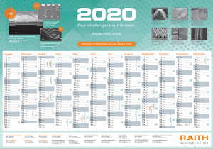Бесплатный календарь на 2020 год