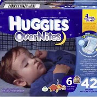 Бесплатный образец подгузника Huggies ® Overnites