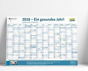 Бесплатный календарь-планер на 2018 год