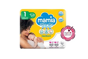 Бесплатные подгузники Mamia для новорожденных 