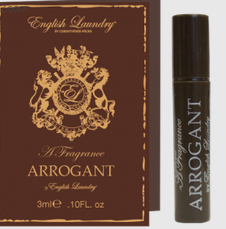 Бесплатный образец аромата Arrogant by English Laundry