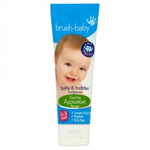 Бесплатный образец зубной пасты для малышей